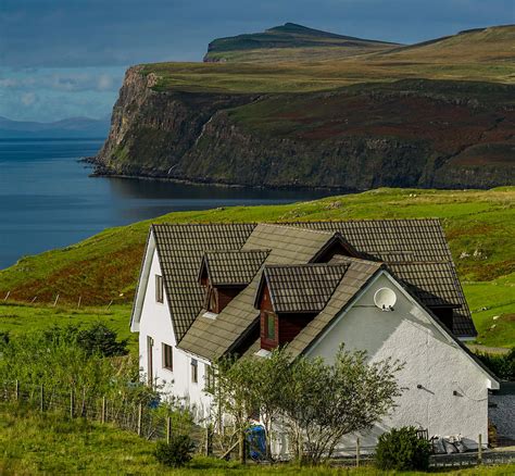 A Beautiful Lonely House Seen In Isle Of Skye Photograph By George