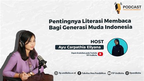 Pentingnya Literasi Membaca Bagi Generasi Muda Indonesia YouTube Music