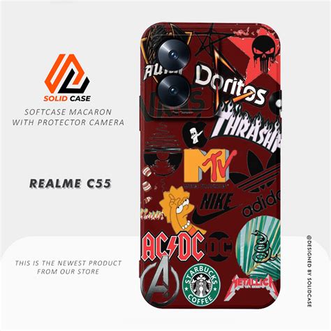 Jual Case Realme C55 Casing Realme C55 Keren Solid Case HP Terbaru