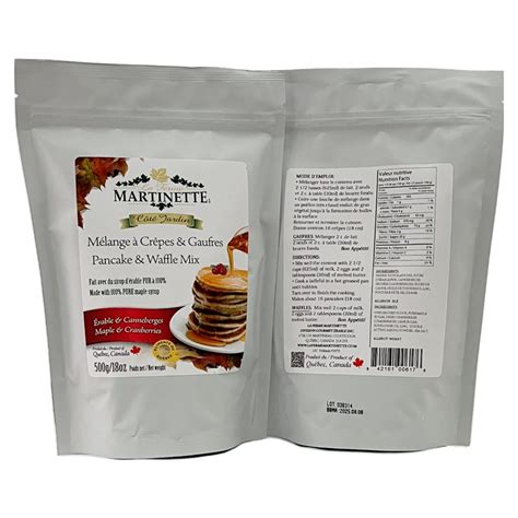 Harina Para Hot Cakes Maple Ar Ndanos G La Ferme Martinette