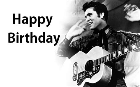 Elvis Presley Singing Happy Birthday