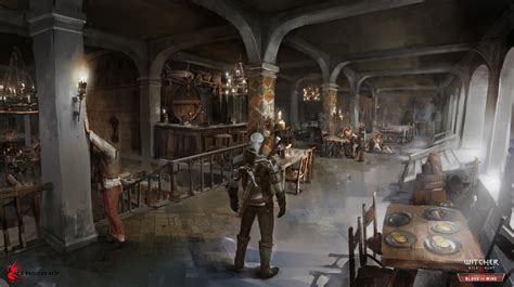 The Witcher 3 Wild Hunt Blood Wine Concept Art By Andrzej Dybowski