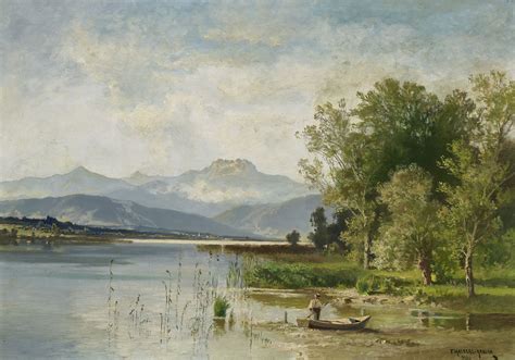 Fritz Halberg Krauss Am Ufer Des Chiemsees Auktion