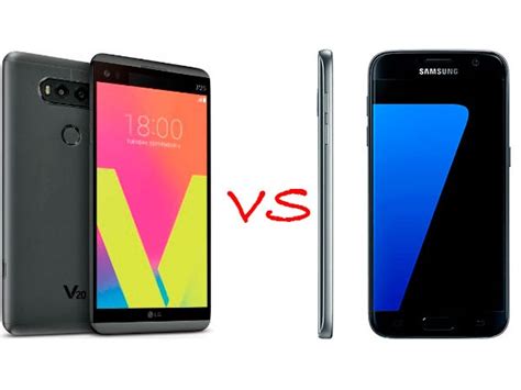 Comparativa LG V20 Vs Samsung Galaxy S7 Tusequipos