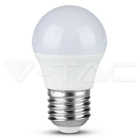 V Tac Vt Lampadina Led E W G Bianco Caldo K