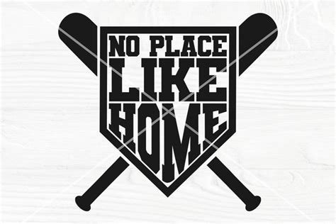 Baseball Svg No Place Like Home Svg Baseball Mom 1877880