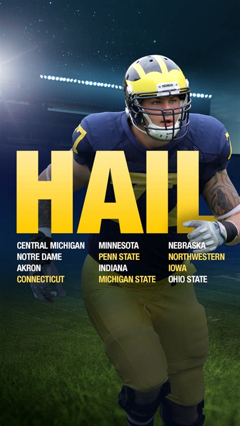 🔥 [49+] Michigan Football Schedule 2015 Wallpapers | WallpaperSafari