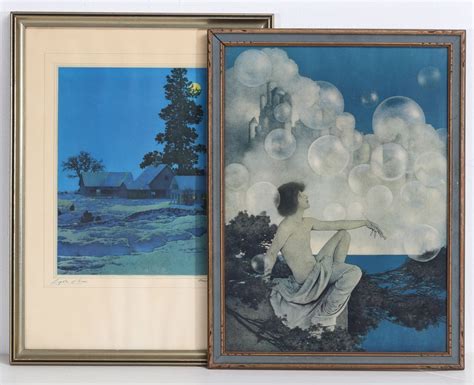 #353: TWO ORIGINAL MAXFIELD PARRISH PRINTS