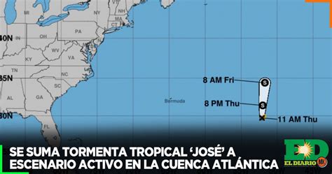 Se Suma Tormenta Tropical José A Escenario Activo En La Cuenca