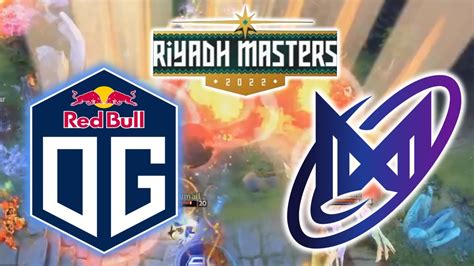 OG Vs NIGMA GALAXY RIYADH MASTERS 2022 DOTA 2 YouTube