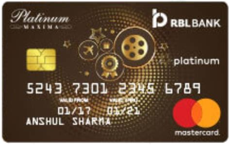 Rbl Platinum Maxima Credit Card Check Offers Benefits