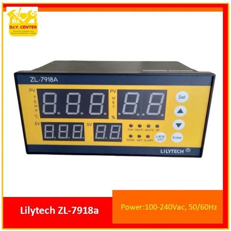 ZL-7918a 100-240VAC XM-18 Lilytech Humidity and Temperature Controller ...