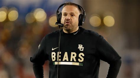 Matt Rhule: Baylor head coach agrees to contract extension - Sports Illustrated