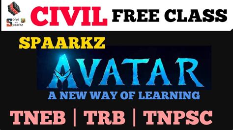 Civil Spaarkz Avatar Series Problem To Concept Trb Polytechnic