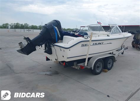 Boat Seahunter Boat From The Usa Car Auctions Bidcars