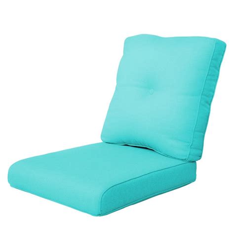 Pocassy 22 In X 24 In 2 Piece Cushionguard Outdoor Lounge Chair Deep Seat Replacement Cushion