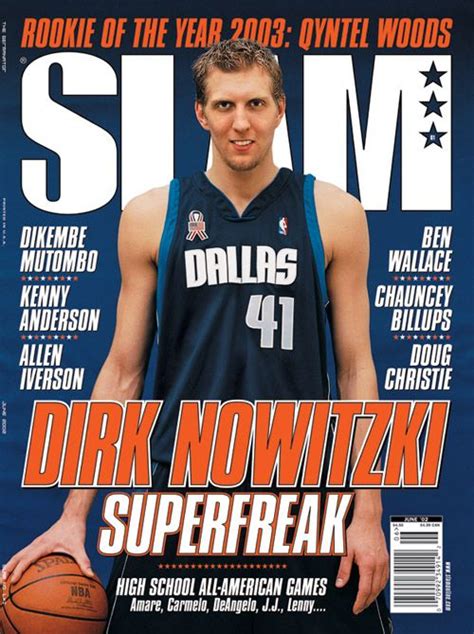 Slam 61 Dallas Maverick Dirk Nowitzki Appeared On The Cover Of The