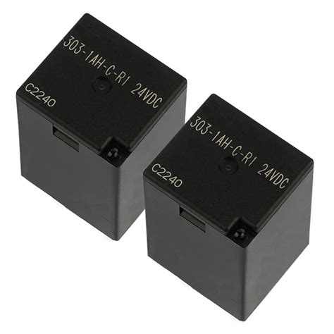 Amazon Pack Of 2 303 1AH C R1 24VDC 20A SPNO 4Pins Automotive