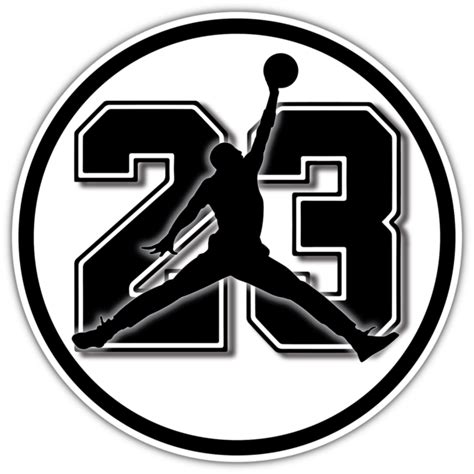 Michael Jordan Nba Basketball Legend Air Jump Vinyl Sticker Decal