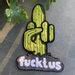Fucktus Fluffy Tufted Rug Cactus Fuck Handmade Etsy