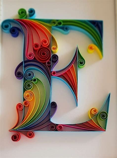 Pin By The Archipelago Of Cuteness On 🪴 Letters🪴 Paper Quilling