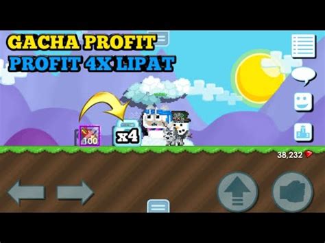 PROFIT 4X LIPAT DARI GACHA ITEM INI GROWTOPIA INDONESIA YouTube