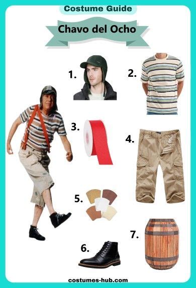 El Chavo del Ocho Costume | Casual outfits, Outfits, Costumes