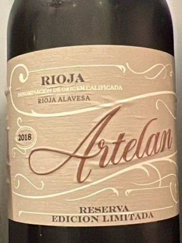 Bodega Bideona Artel N Reserva Edicion Limitada Vivino Espa A