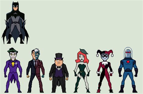 Batman Rogues Gallery Justice League Action By Stuart1001 On Deviantart