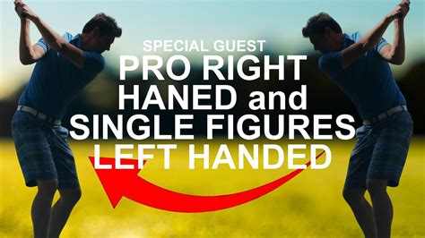 Golf Pro Right Handed And Index Left Hand How To Play Golf Both Ways