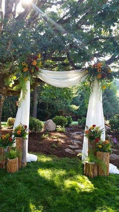 Yard Wedding Decoration Ideas