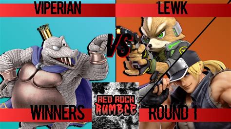 Red Rock Rumble Weekly Viperian K Rool Vs Lewk Fox Terry