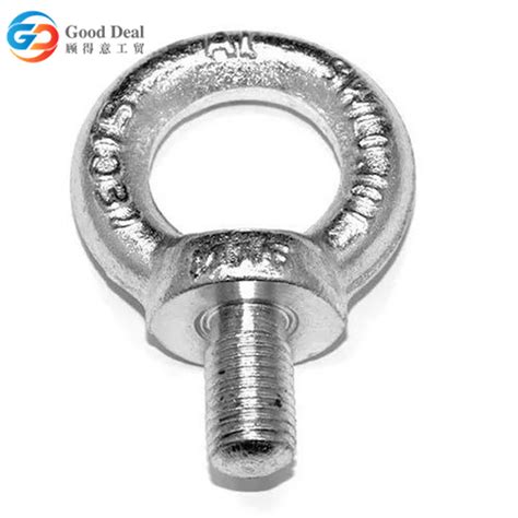 Stainless Steel Lifting Eye Nuts DIN582 Carbon Steel Forged Galvanized