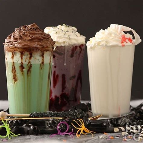 Spooktacular Halloween Milk Shakes Recipe Halloween Treats Easy