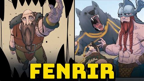 Fenrir L Imprigionamento Del Terribile Lupo Figlio Di Loki Mitologia