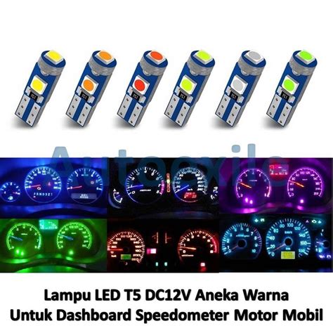 Jual Lampu Led T Titik Panel Dashboard Speedometer Wedge Instrumen