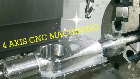 Cnc Machining 4 Axis Machining Centre 1020vmc Youtube