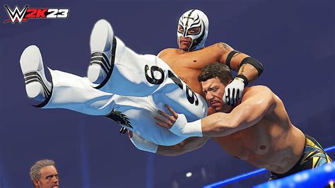 Wwe 2k23 Rey Mysterio Vs Eddie Guerrero Epic Match Youtube