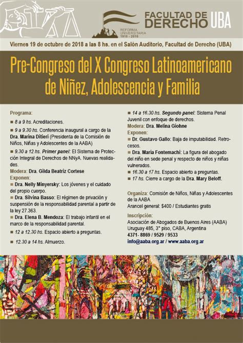 Pre Congreso del X Congreso Latinoamericano de Niñez Adolescencia y