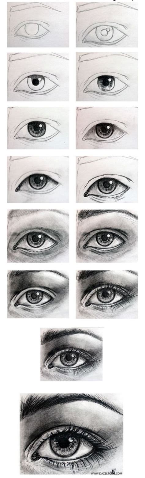 How To Draw Eye Pupils