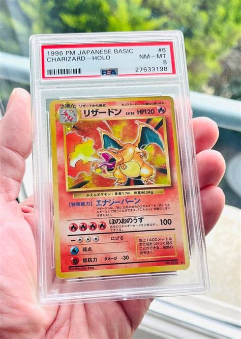 Psa Charizard Holo Dracaufeu Glurak Old Pokemon Kaufen Auf