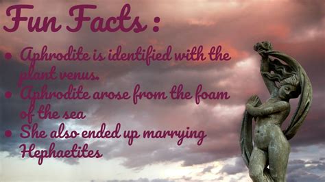 Greek Goddesses Aphrodite Facts