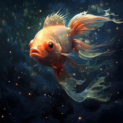 Premium Photo | Comet fish Freshwater