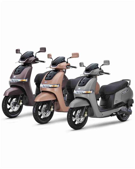 Tvs Updates Electric Scooter Iqube With Variants Km Range And