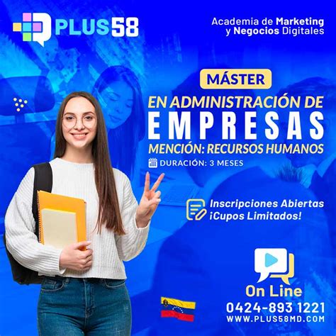 Máster en Administración de Empresas Mención Recursos Humanos OnLine