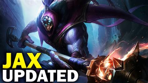 VISUAL UPDATE Jax Grandmaster At Arms League Of Legends YouTube