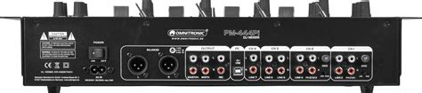 Omnitronic Pm Pi Channel Dj Mixer With Player Usb Interface