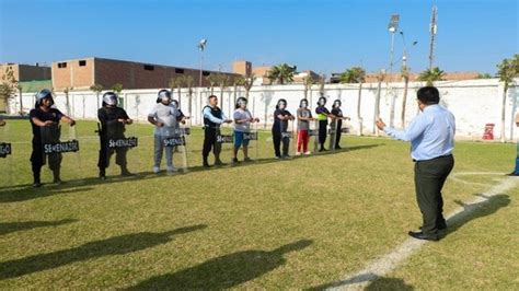 EFECTIVOS DE SERENAZGO RECIBEN CAPACITACIÓN EN CONTROL DE