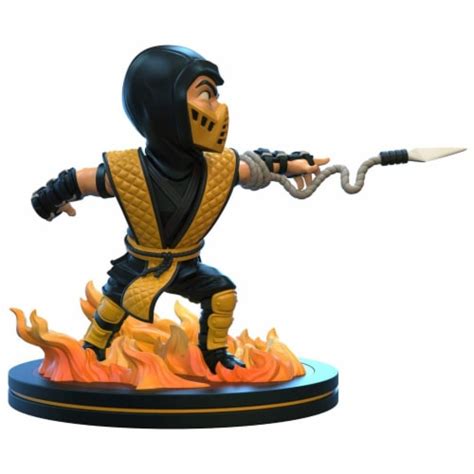 Quantum Mechanix Mortal Kombat Klassic Q Fig Scorpion Figure, 1 Unit ...