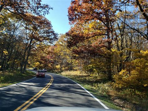 Shenandoah skyline drive editorial photography. Image of shenandoah ...